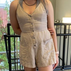 Button-Up Romper